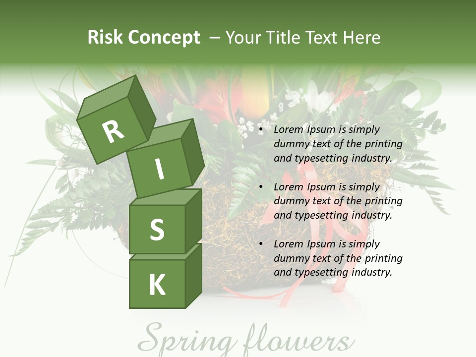 Nature Bright Petal PowerPoint Template