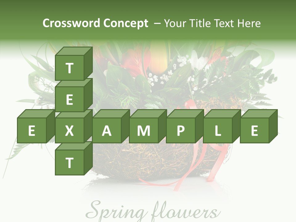 Nature Bright Petal PowerPoint Template