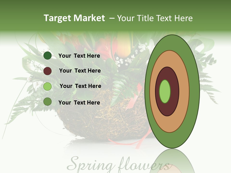 Nature Bright Petal PowerPoint Template
