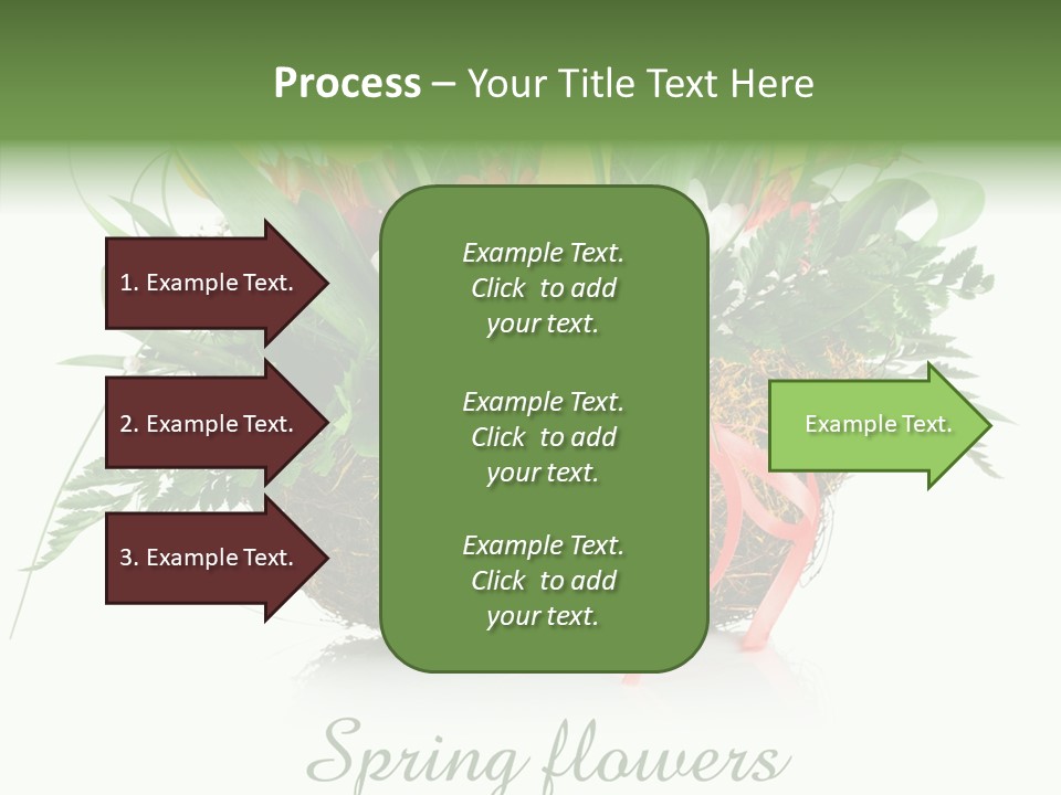 Nature Bright Petal PowerPoint Template