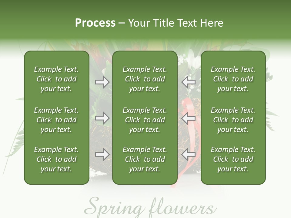 Nature Bright Petal PowerPoint Template