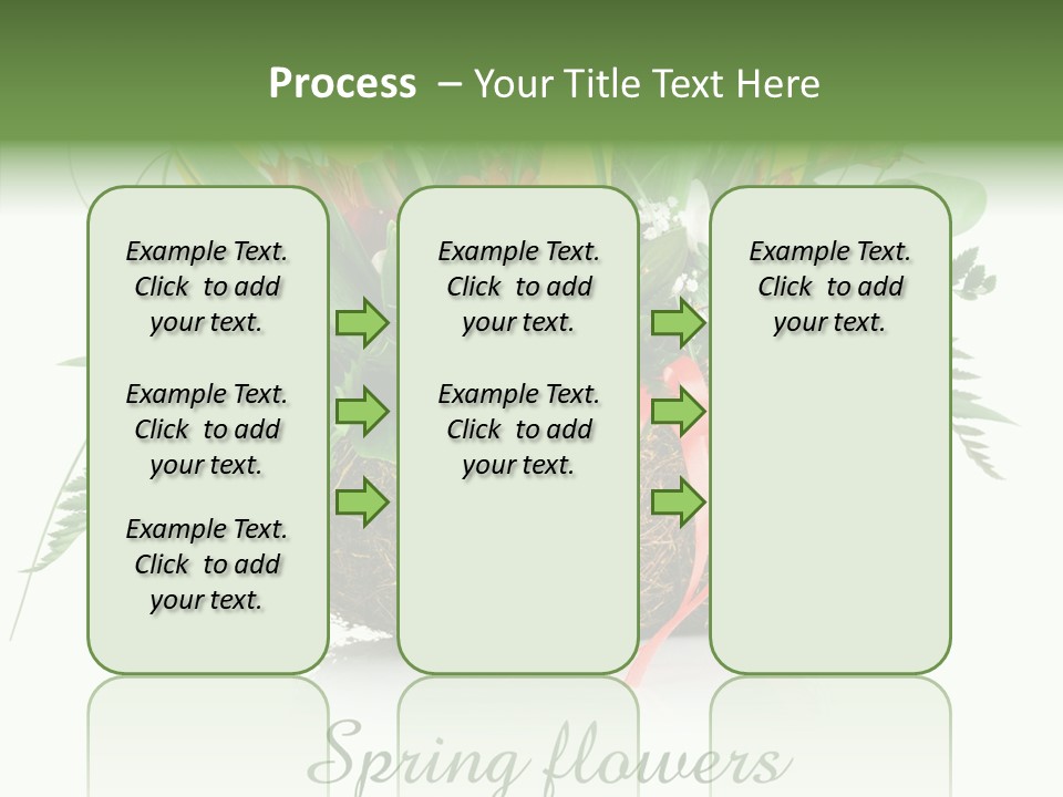 Nature Bright Petal PowerPoint Template