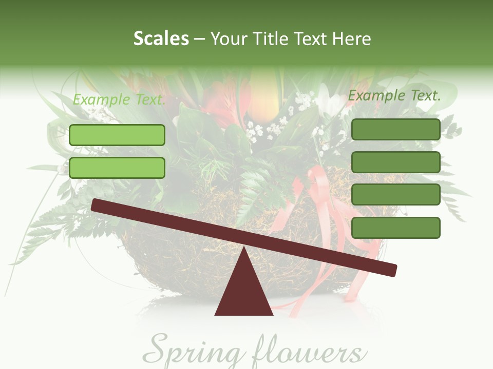 Nature Bright Petal PowerPoint Template