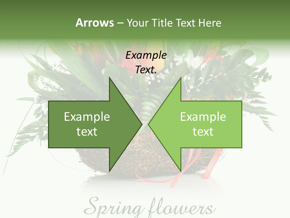 Nature Bright Petal PowerPoint Template