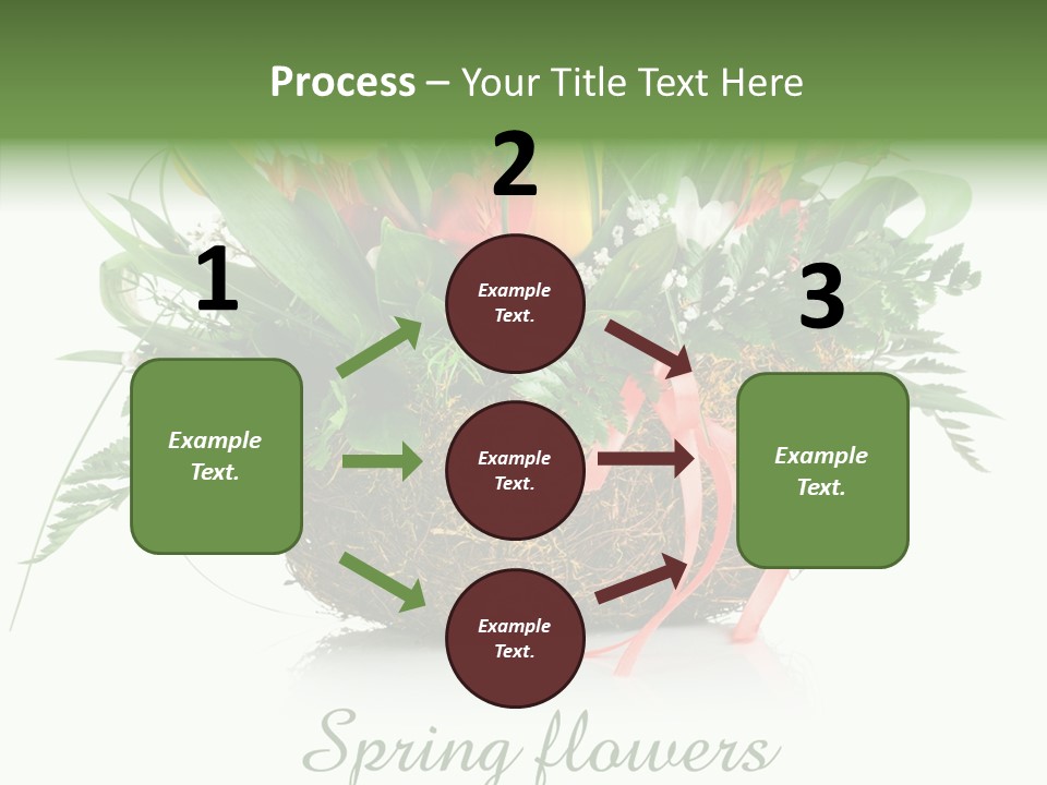 Nature Bright Petal PowerPoint Template