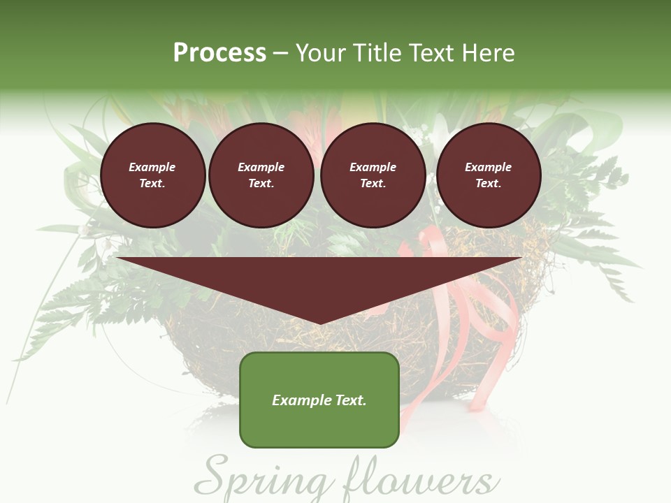 Nature Bright Petal PowerPoint Template