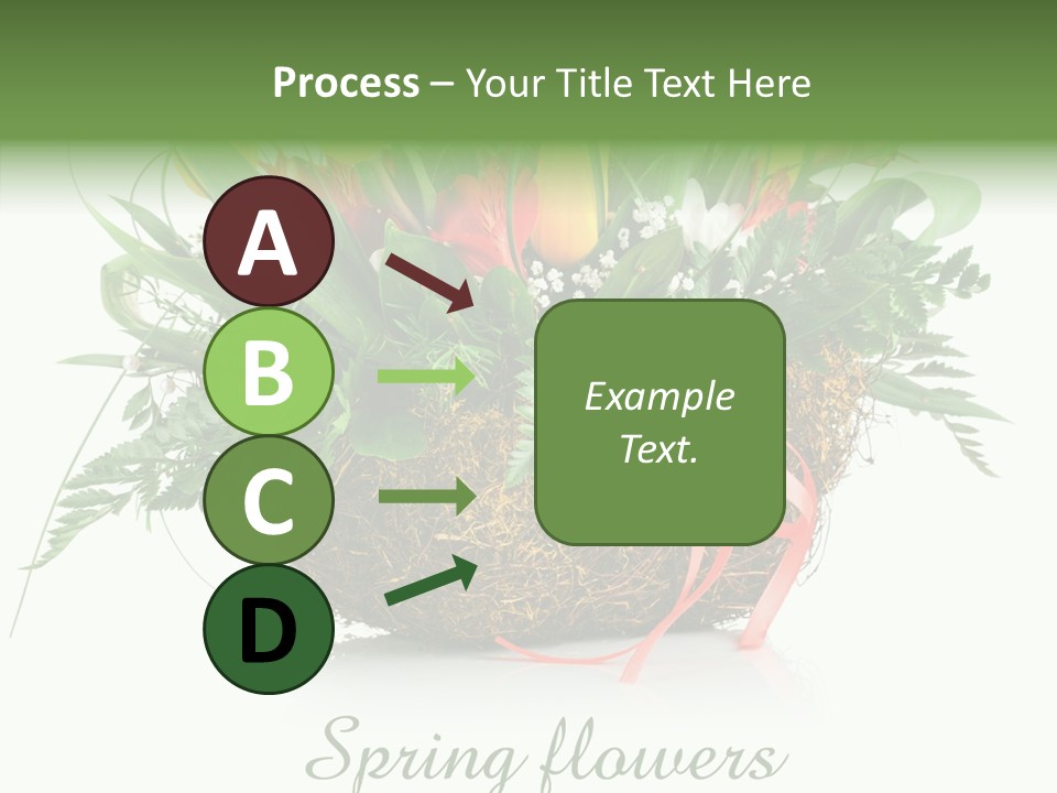 Nature Bright Petal PowerPoint Template