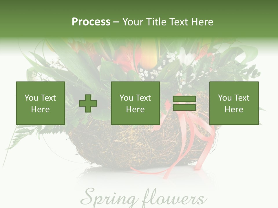 Nature Bright Petal PowerPoint Template