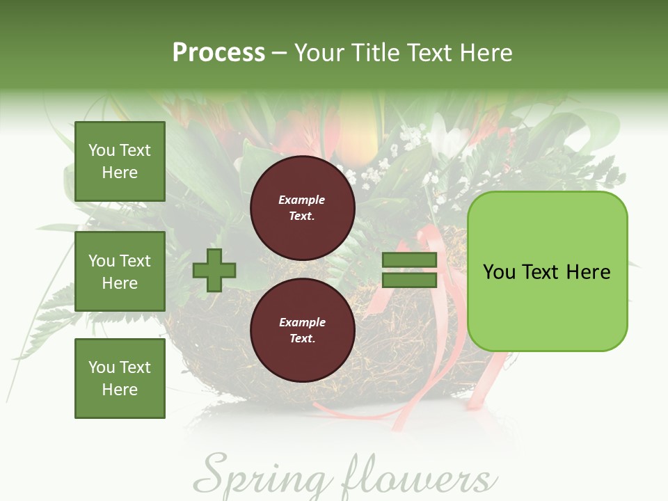 Nature Bright Petal PowerPoint Template