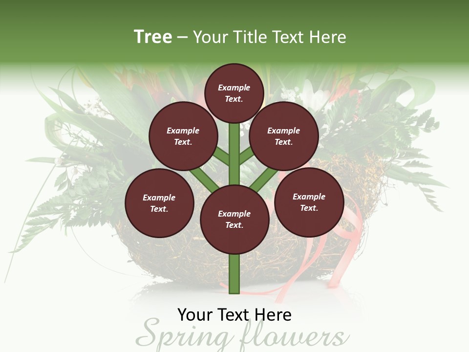 Nature Bright Petal PowerPoint Template