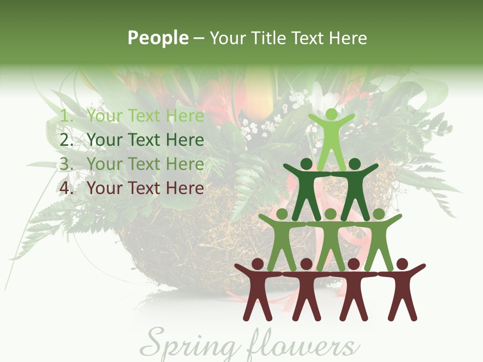 Nature Bright Petal PowerPoint Template
