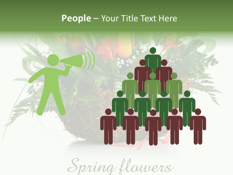 Nature Bright Petal PowerPoint Template