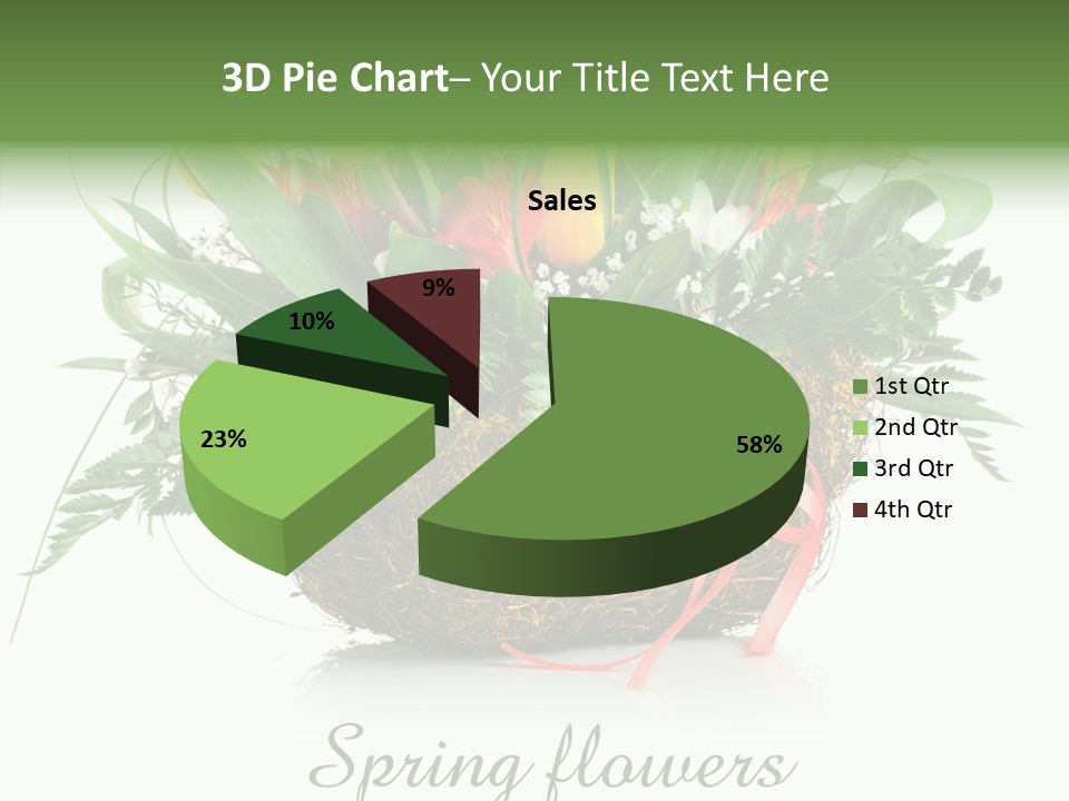Nature Bright Petal PowerPoint Template