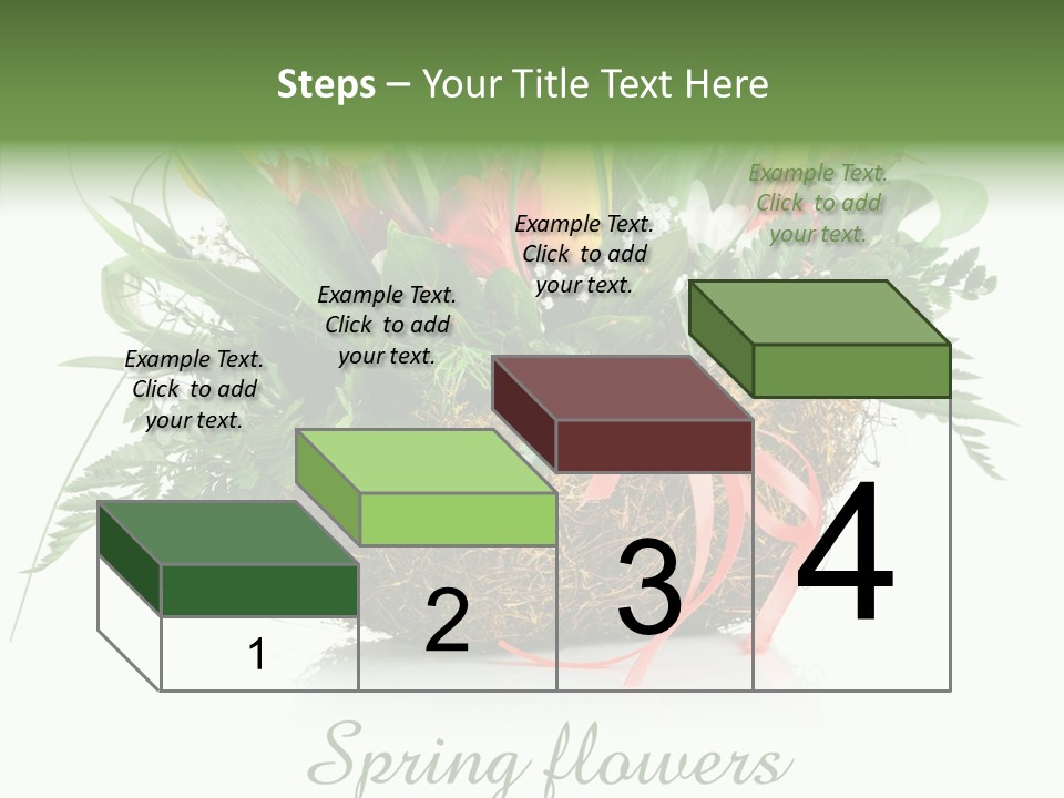 Nature Bright Petal PowerPoint Template