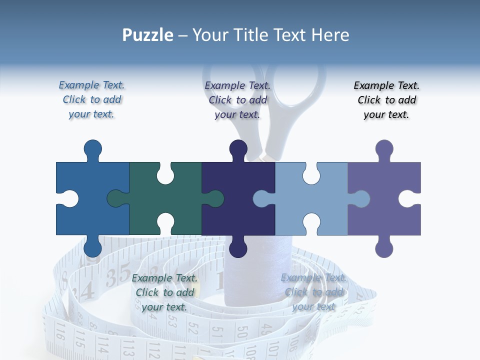 Stitch Design Knitting PowerPoint Template