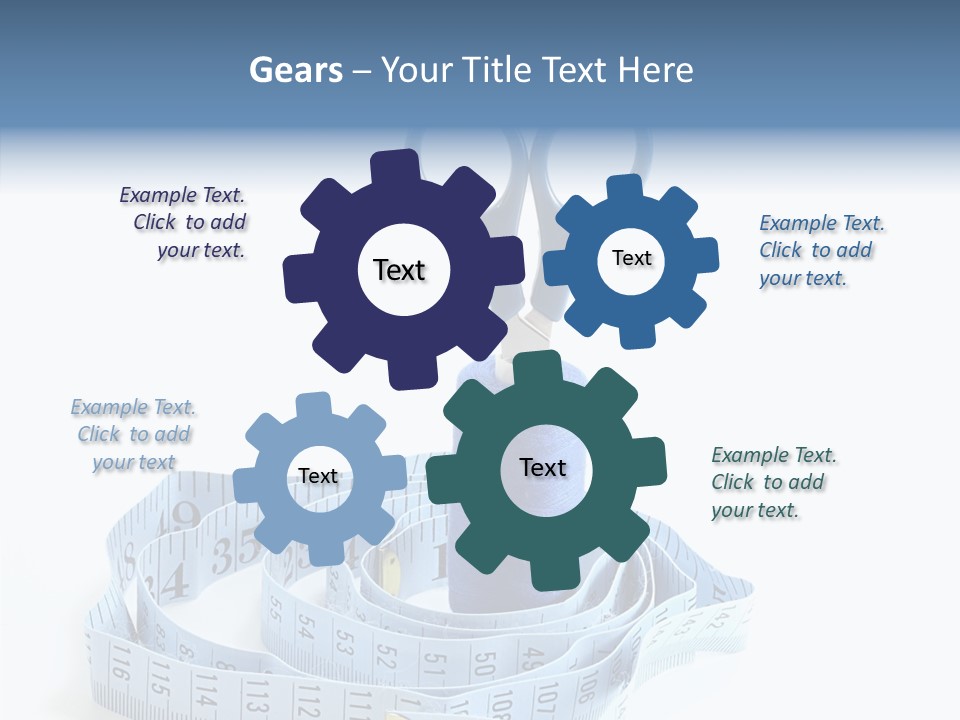 Stitch Design Knitting PowerPoint Template