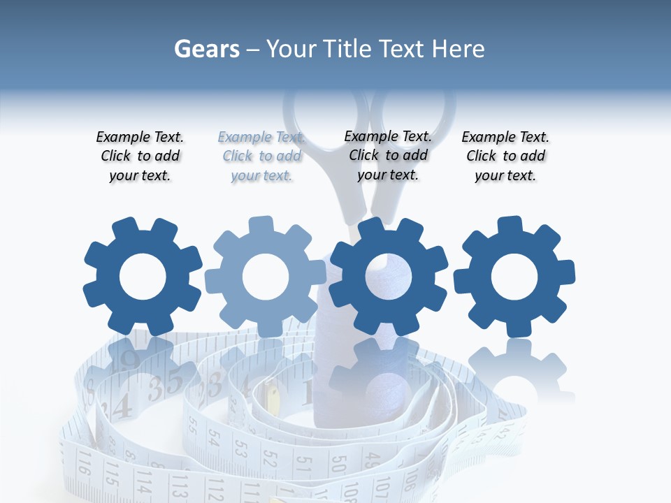 Stitch Design Knitting PowerPoint Template