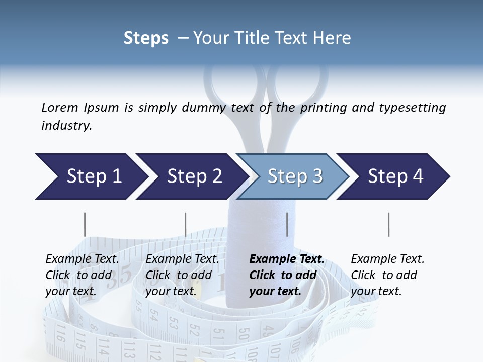 Stitch Design Knitting PowerPoint Template