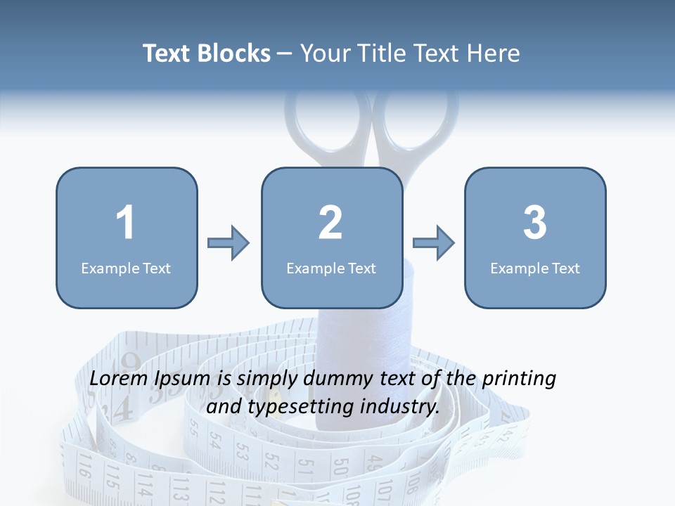 Stitch Design Knitting PowerPoint Template