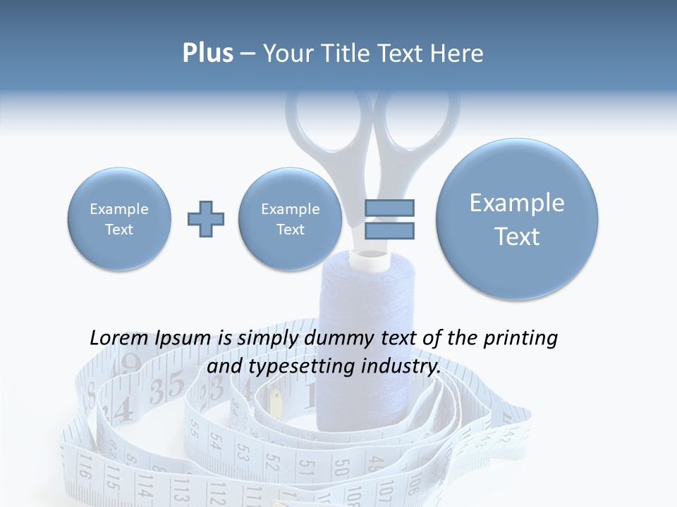 Stitch Design Knitting PowerPoint Template