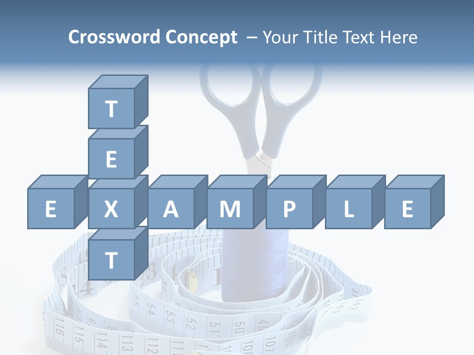 Stitch Design Knitting PowerPoint Template