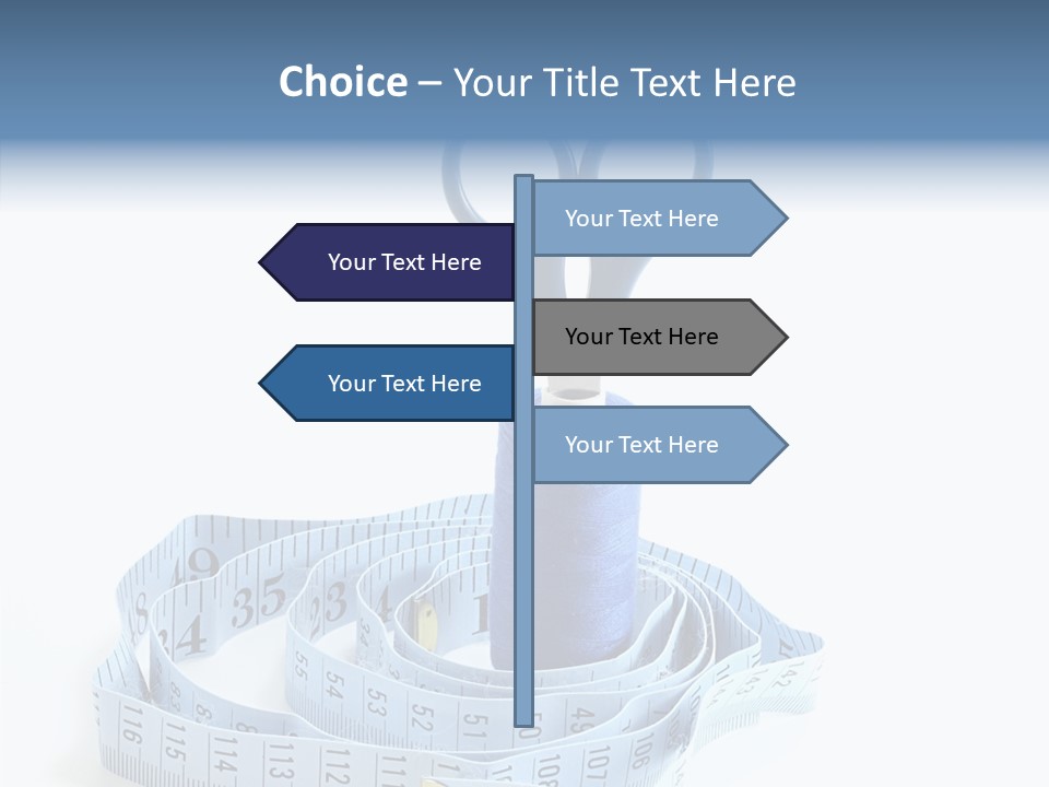 Stitch Design Knitting PowerPoint Template