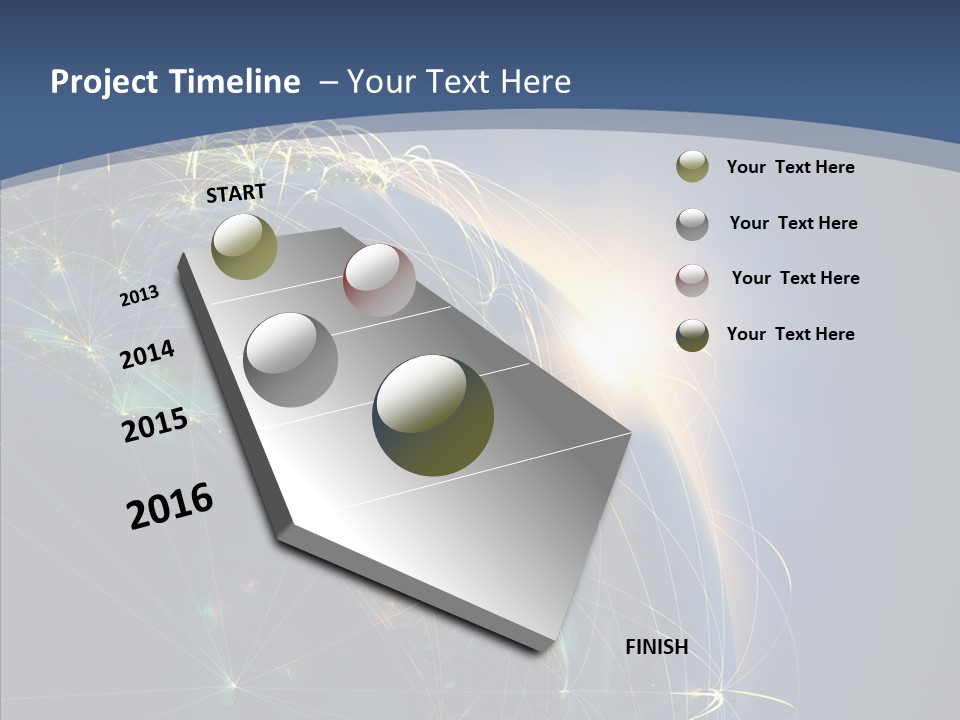 World Map Internet PowerPoint Template