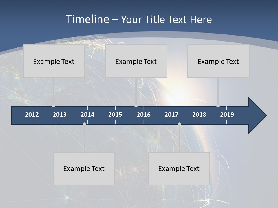 World Map Internet PowerPoint Template