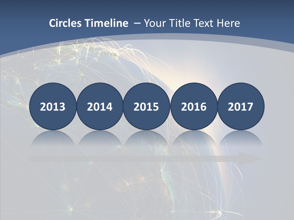 World Map Internet PowerPoint Template