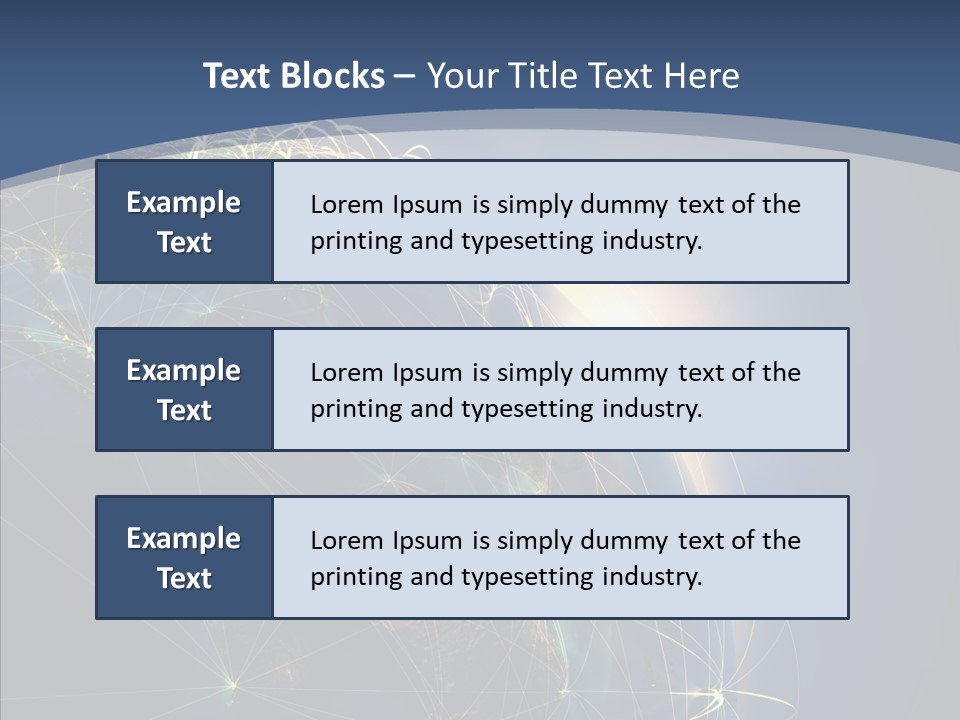 World Map Internet PowerPoint Template