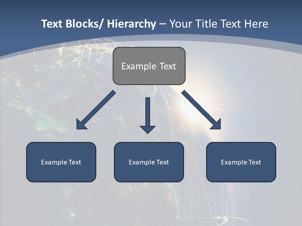 World Map Internet PowerPoint Template