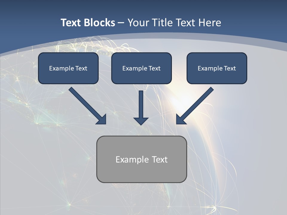 World Map Internet PowerPoint Template