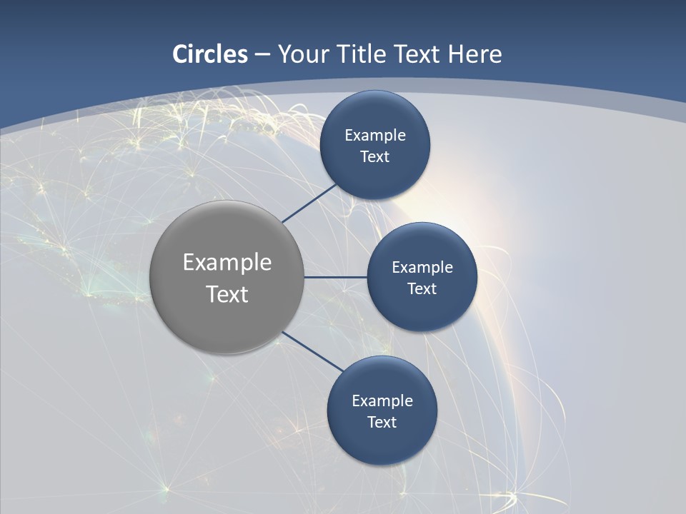 World Map Internet PowerPoint Template