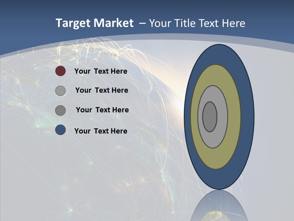 World Map Internet PowerPoint Template