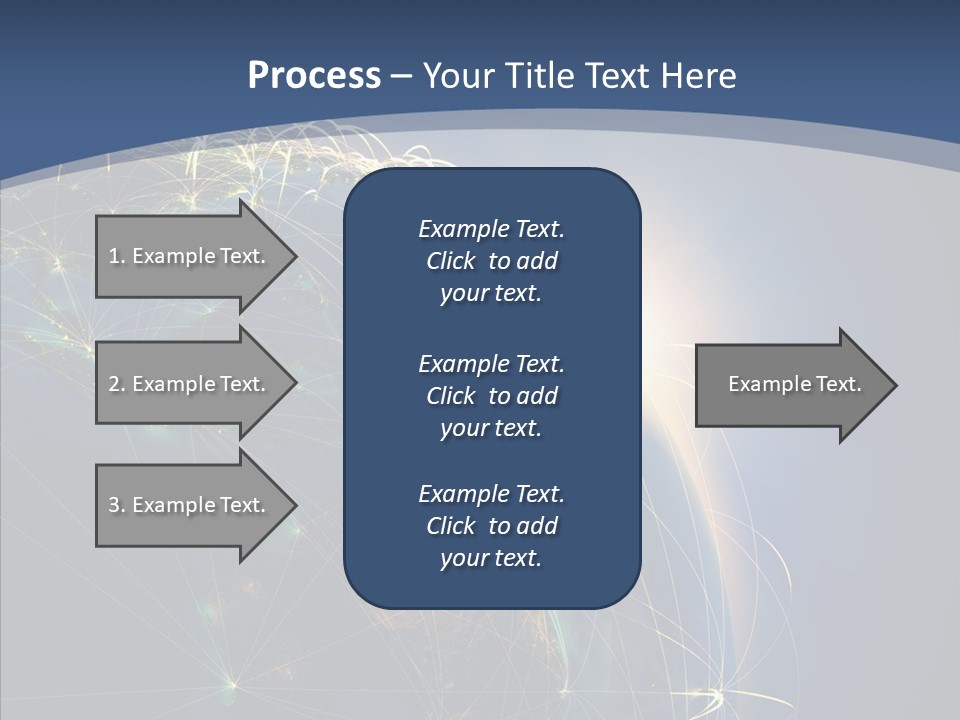 World Map Internet PowerPoint Template
