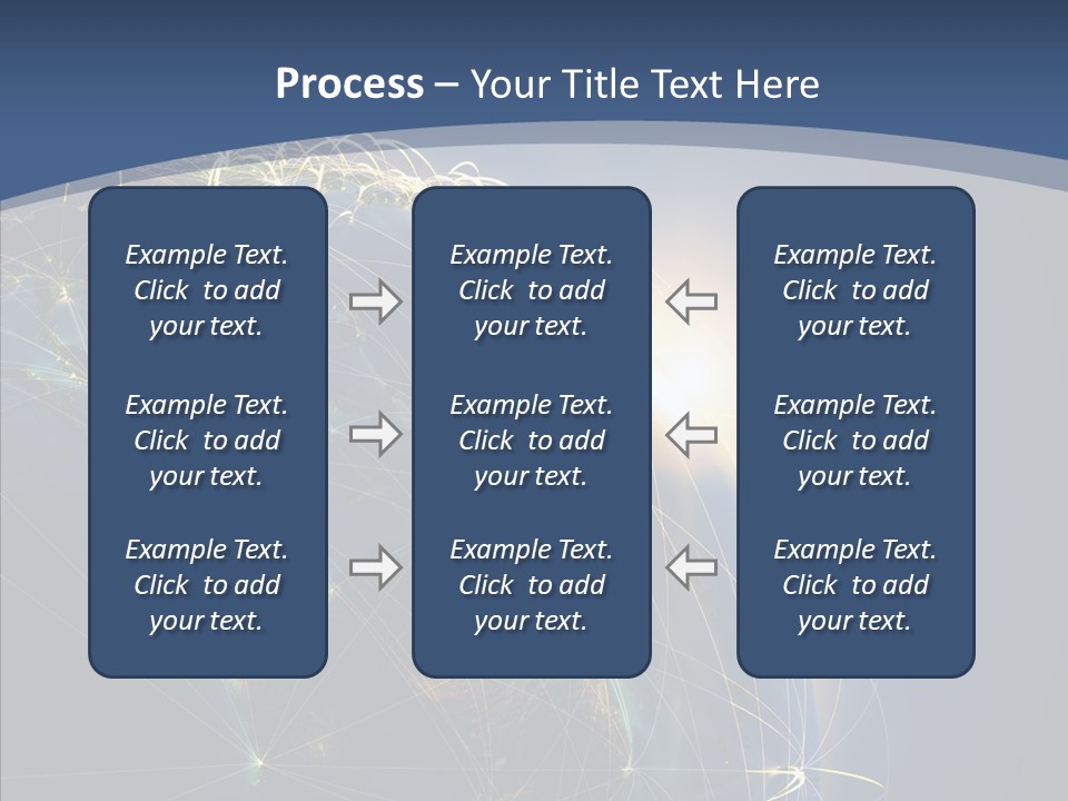 World Map Internet PowerPoint Template
