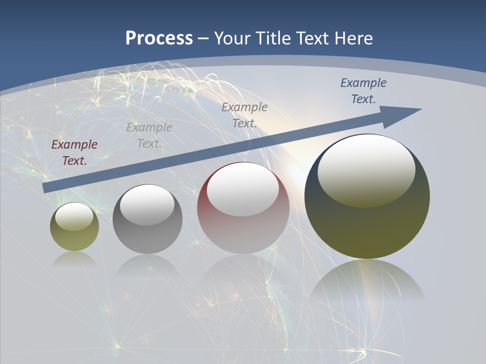 World Map Internet PowerPoint Template