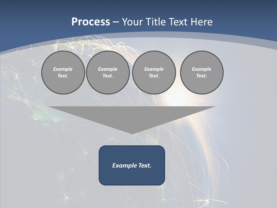 World Map Internet PowerPoint Template