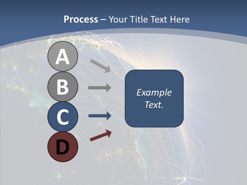 World Map Internet PowerPoint Template