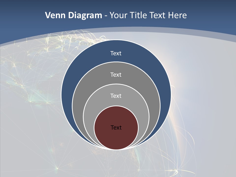 World Map Internet PowerPoint Template