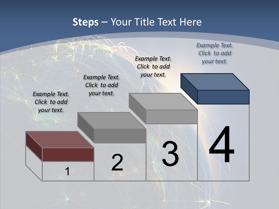 World Map Internet PowerPoint Template