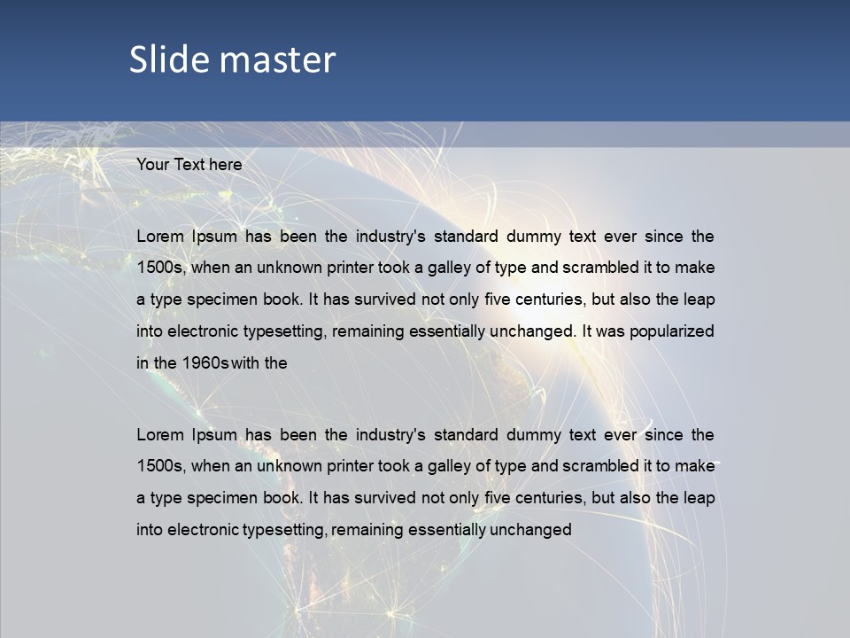 Pace Journey Touri M PowerPoint Template