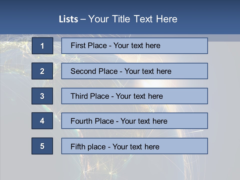 Pace Journey Touri M PowerPoint Template