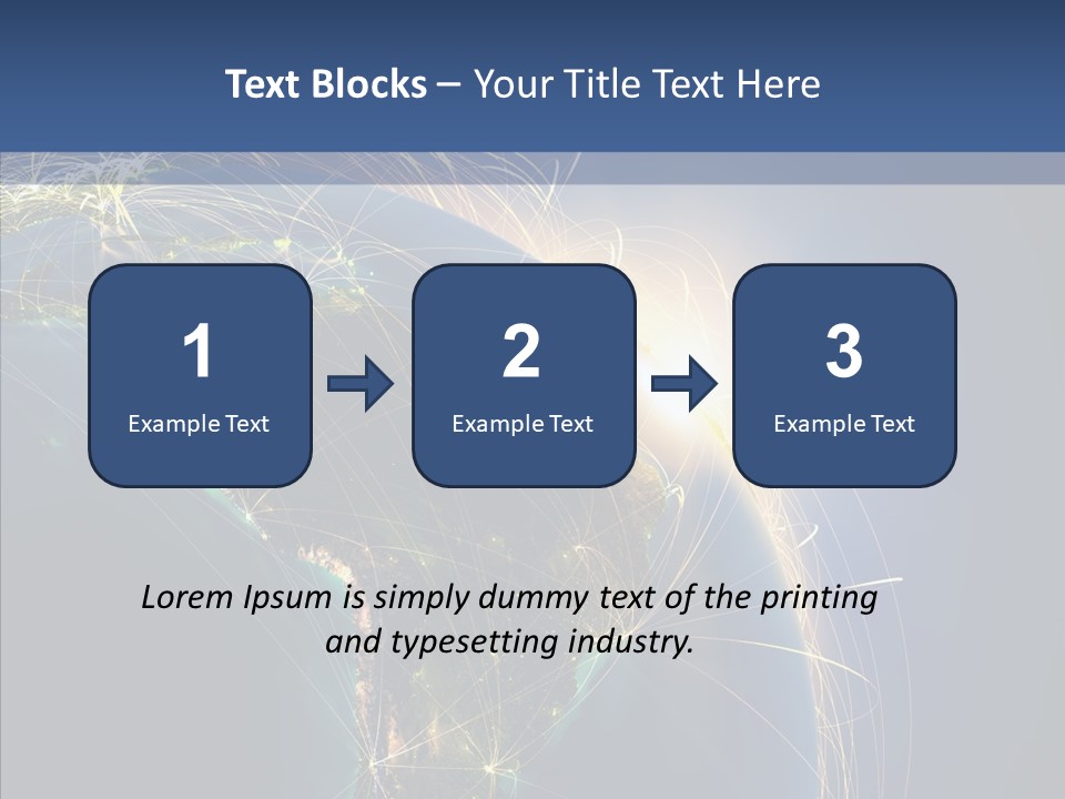 Pace Journey Touri M PowerPoint Template