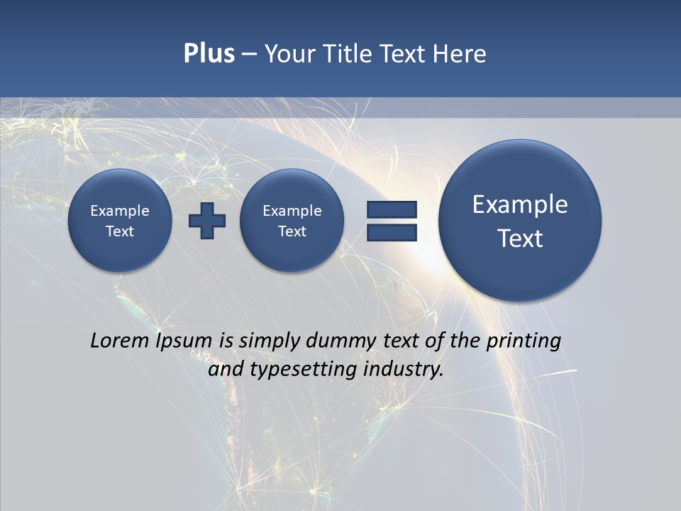 Pace Journey Touri M PowerPoint Template