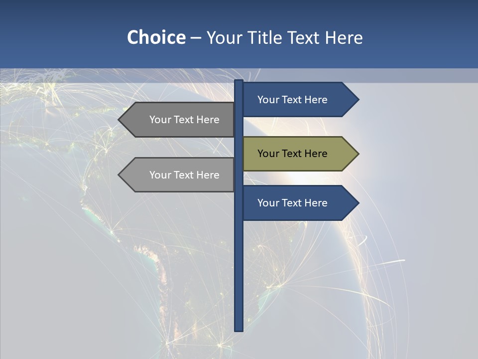 Pace Journey Touri M PowerPoint Template