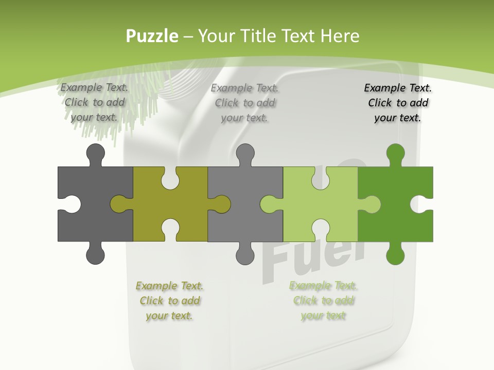 Power Biofuel Oil PowerPoint Template