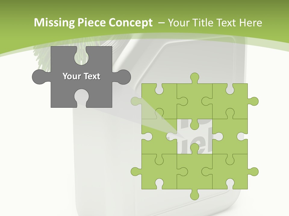 Power Biofuel Oil PowerPoint Template