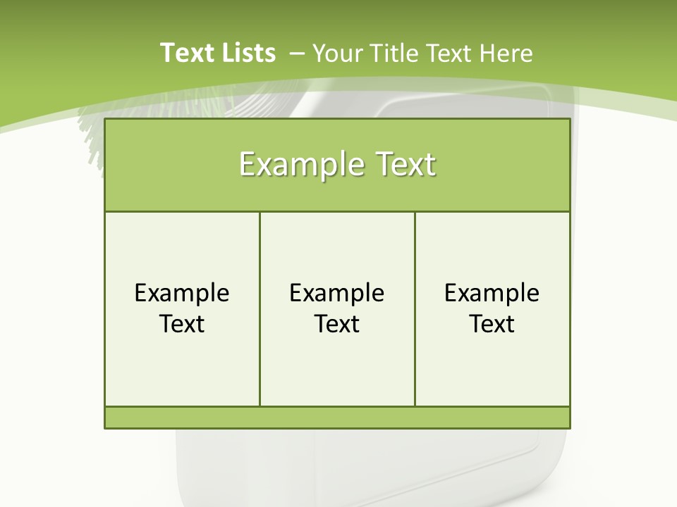Power Biofuel Oil PowerPoint Template