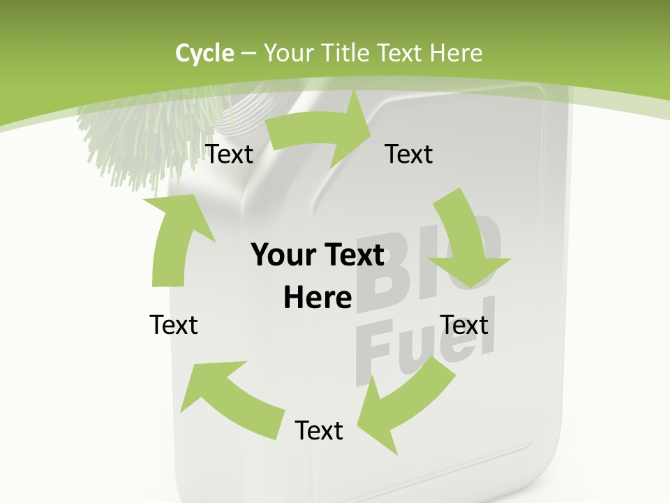 Power Biofuel Oil PowerPoint Template